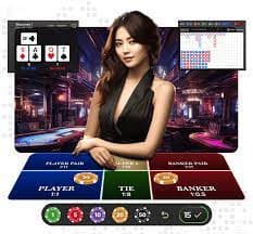 gta5 BandarQ live dealer at multi-camera studio table